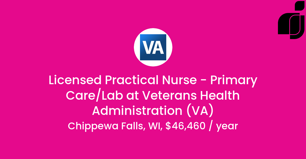 Licensed Practical Nurse Primary Care Lab in Chippewa Falls WI