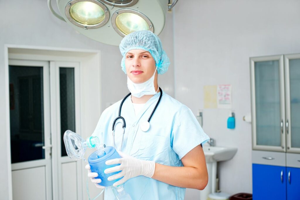 Highest Paying Nursing Jobs 2023 2024 IntelyCare   Nurse Anesthetist At Work 1024x684 