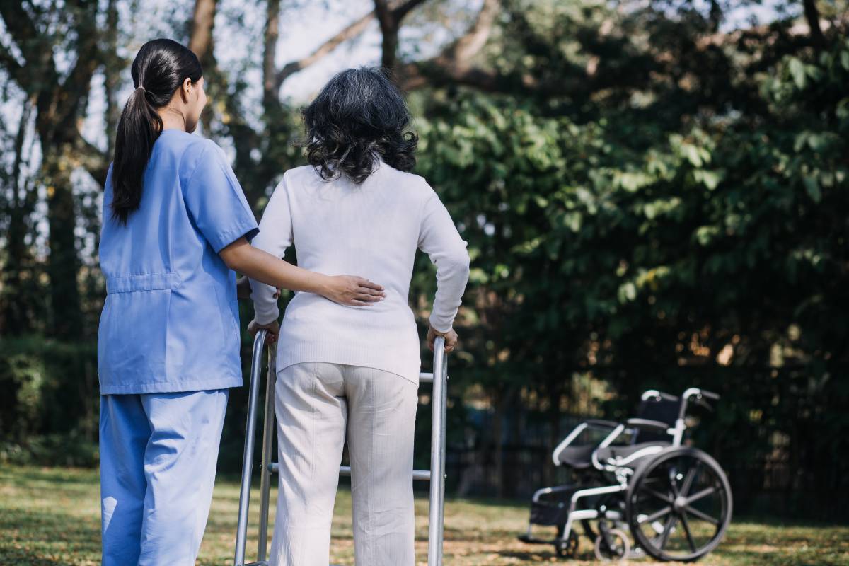 A nurse uses the lessons she learned from Susie Walking Bear Yellowtail.