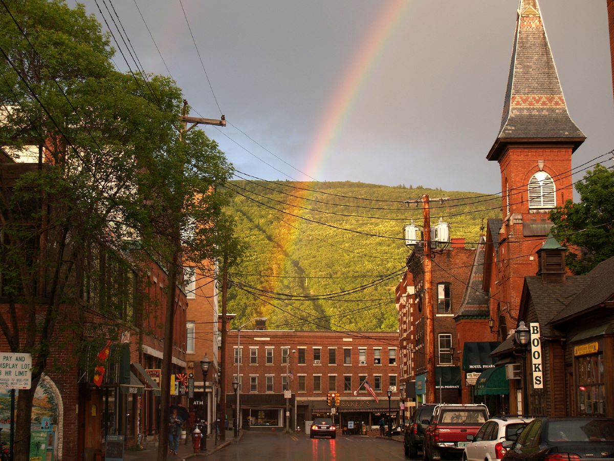 Brattleboro, VT Rainbow.