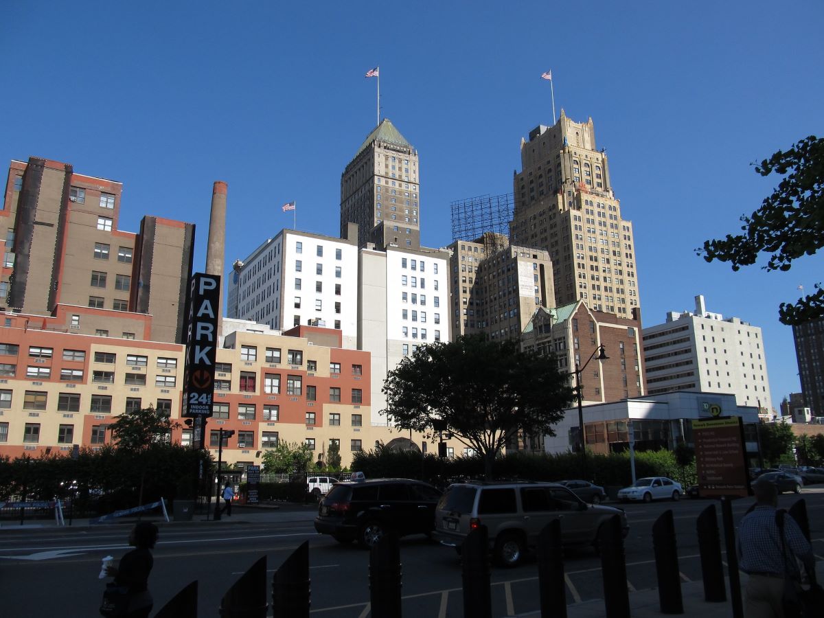 Downtown Newark, NJ.