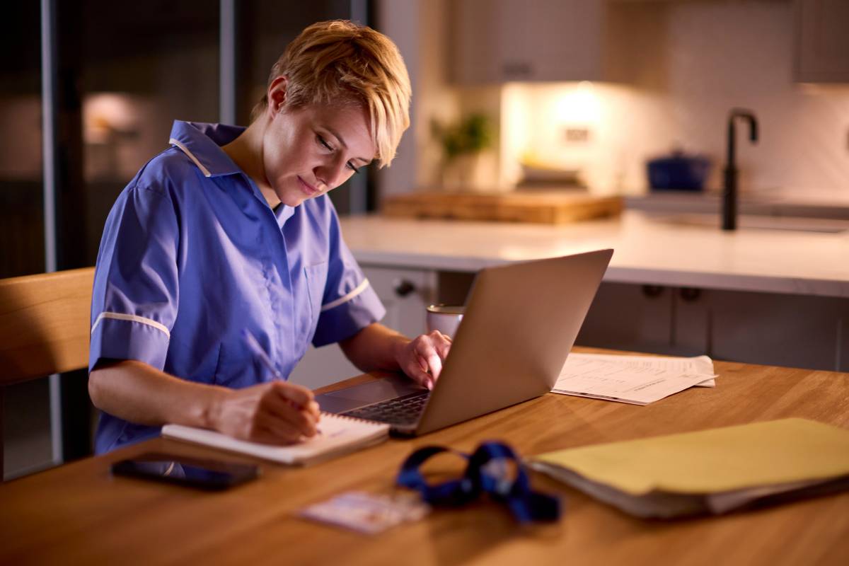 A nursing student studies the Betty Neuman nursing theory to prepare for a test.