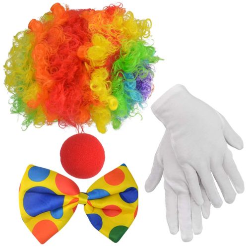 Clown Halloween costume.