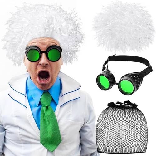 Mad scientist Halloween costume.